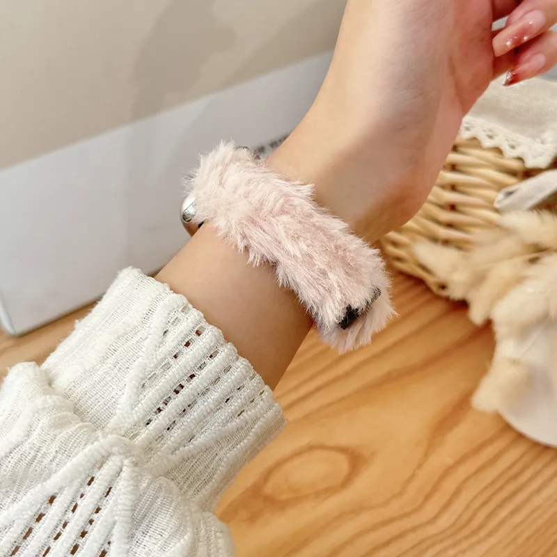 CHENSONG Watch Bands Apple Compatibility 180mm Plush Material-6