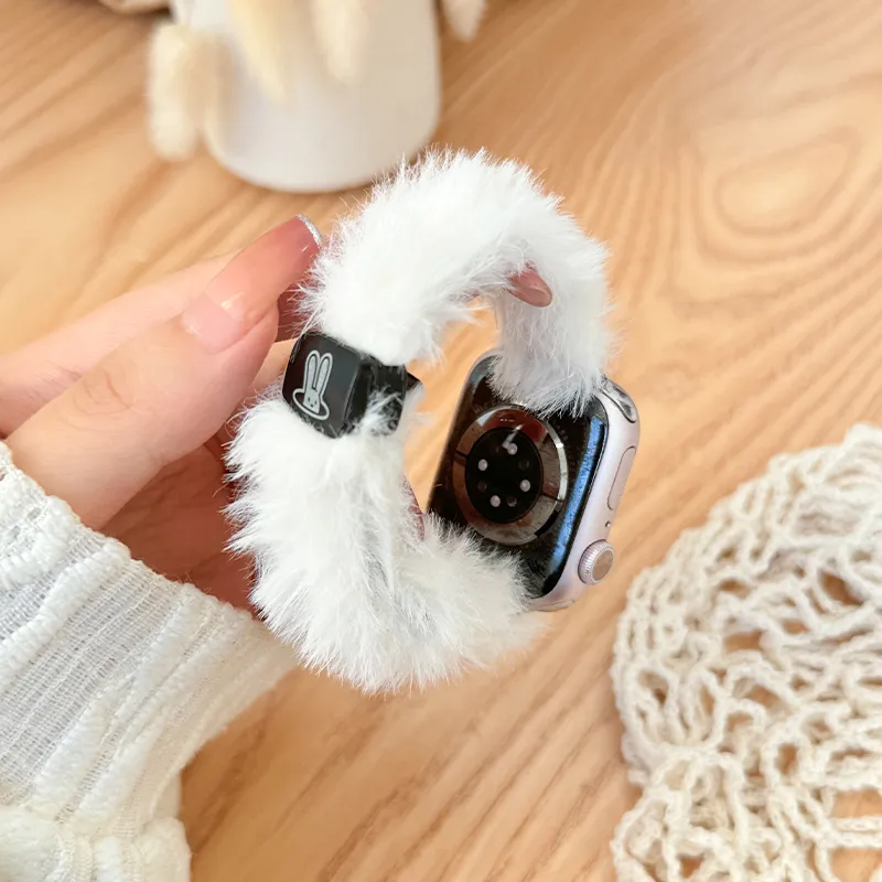 CHENSONG Watch Bands Apple Compatibility 180mm Plush Material-2