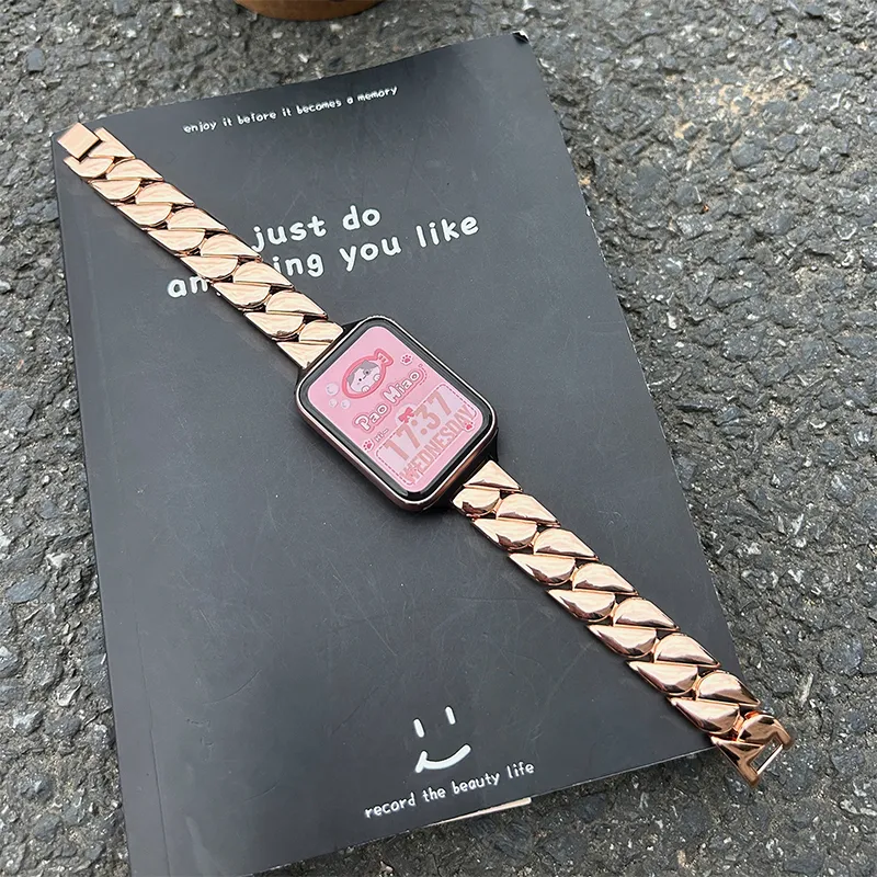 CHENSONG Xiaomi Compatibility Watch Band Metal-5