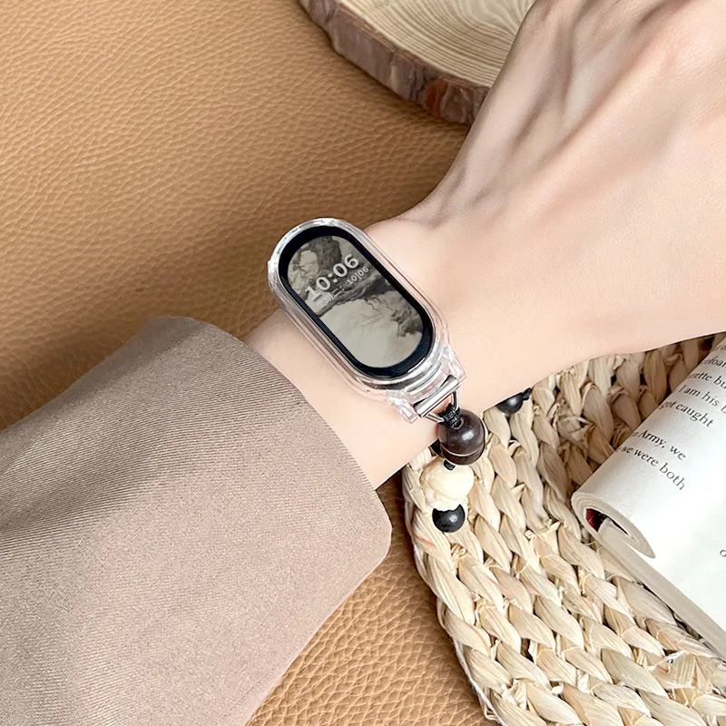 CHENSONG Xiaomi Compatibility Watch Band Compatibility Xiaomi 9 Wristband 8/7/4/5/6 NFC Version Resin Material-4