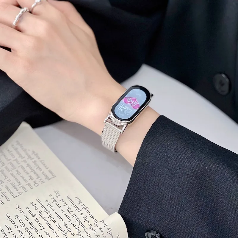 CHENSONG Watch Bands Compatibility Xiaomi 9 Wristband 8/7/6/5/4 All NFC Edition 9/7/8 Unisex-4