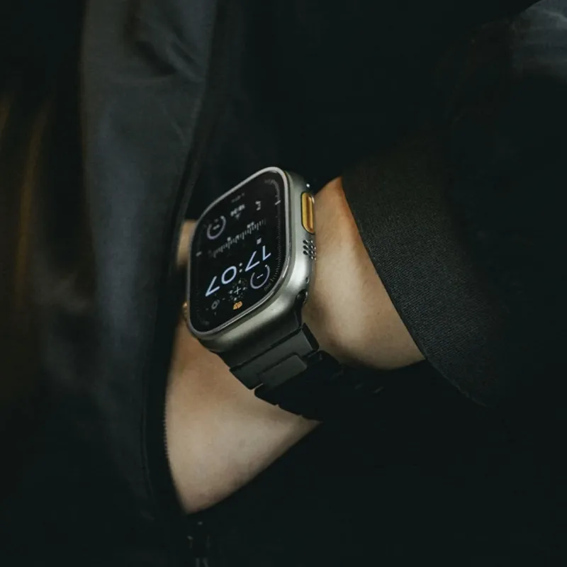 CHENSONG Apple Compatibility Watch Band Titanium Material-1