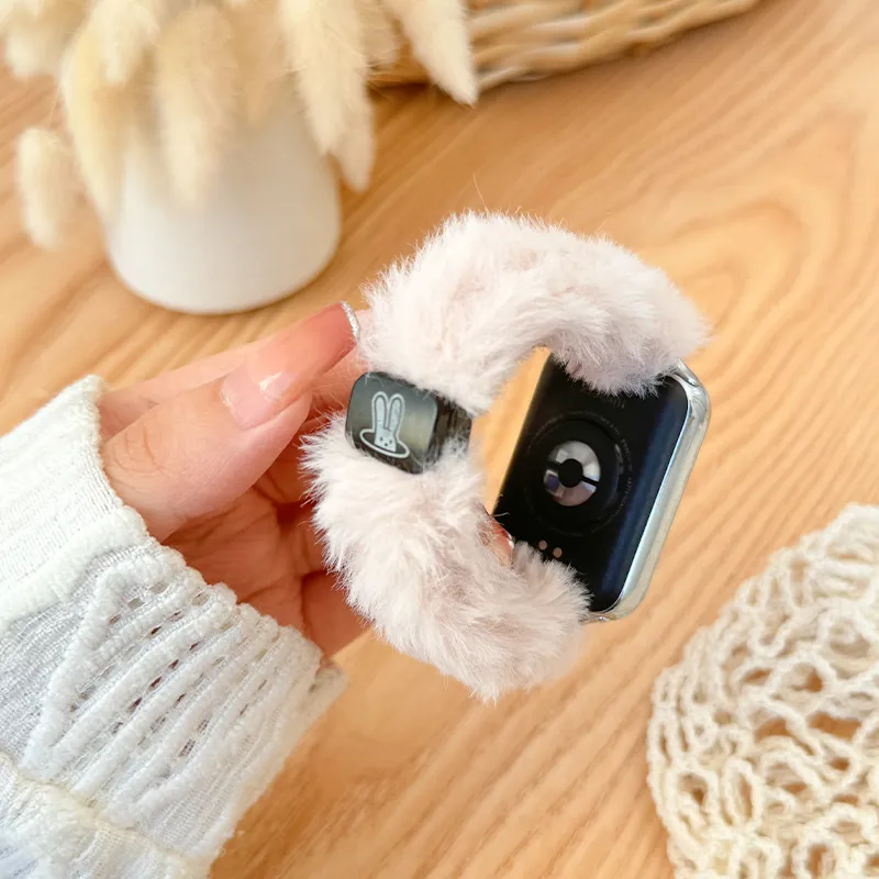 CHENSONG Watch Band Xiaomi Compatibility 13.5 21cm Rabbit Hair Material-8
