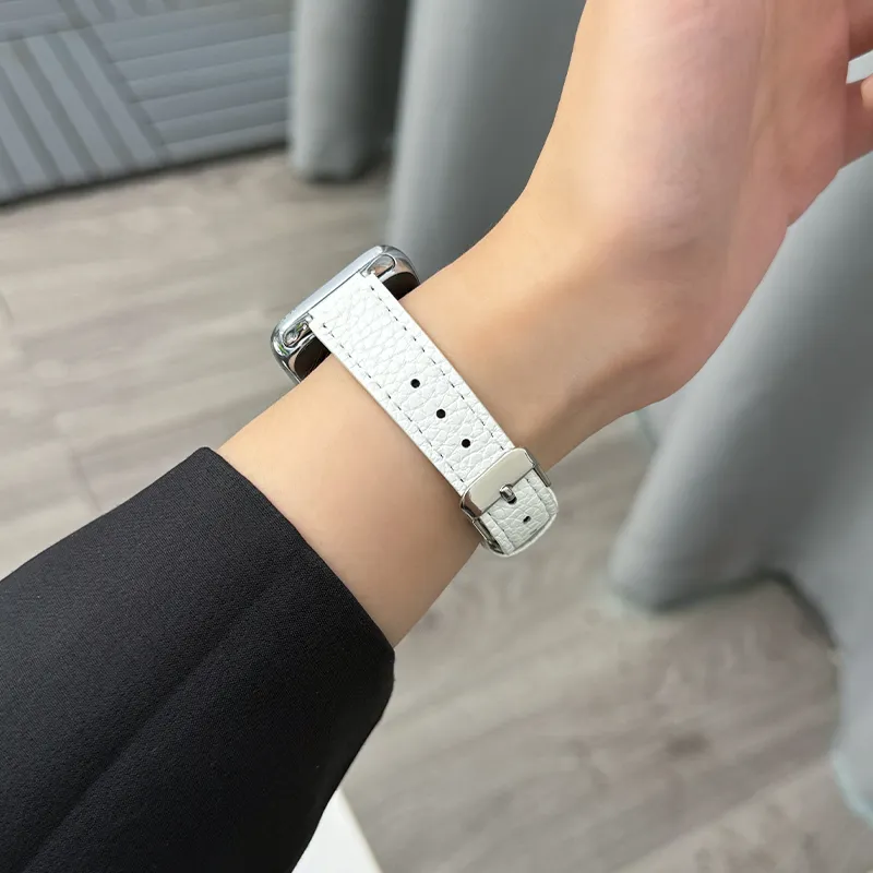 CHENSONG Xiaomi Compatibility Watch Band Leather-2