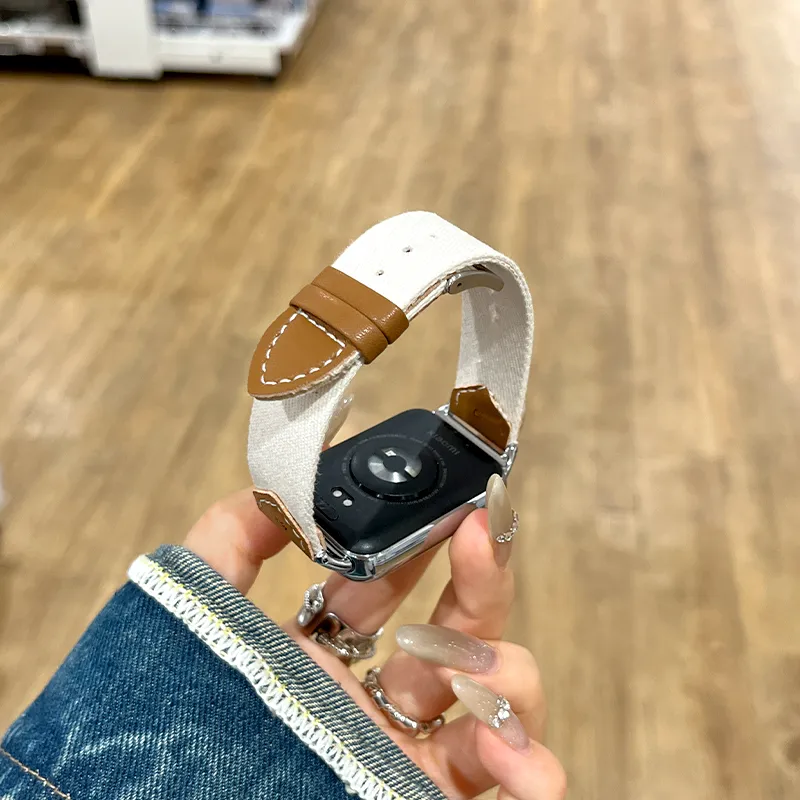 CHENSONG Watch Band Xiaomi Compatibility 220mm Canvas Material-3