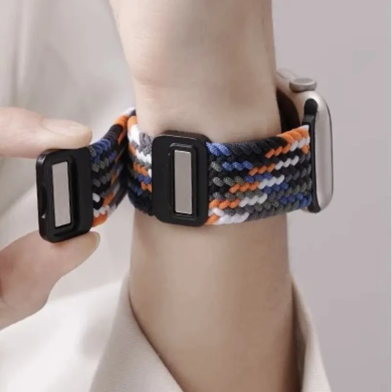 CHENSONG Apple Compatibility Watch Band Nylon Material-3