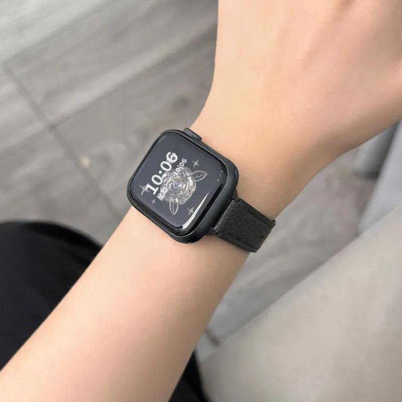 CHENSONG Watch Band Apple Compatibility Leather-3