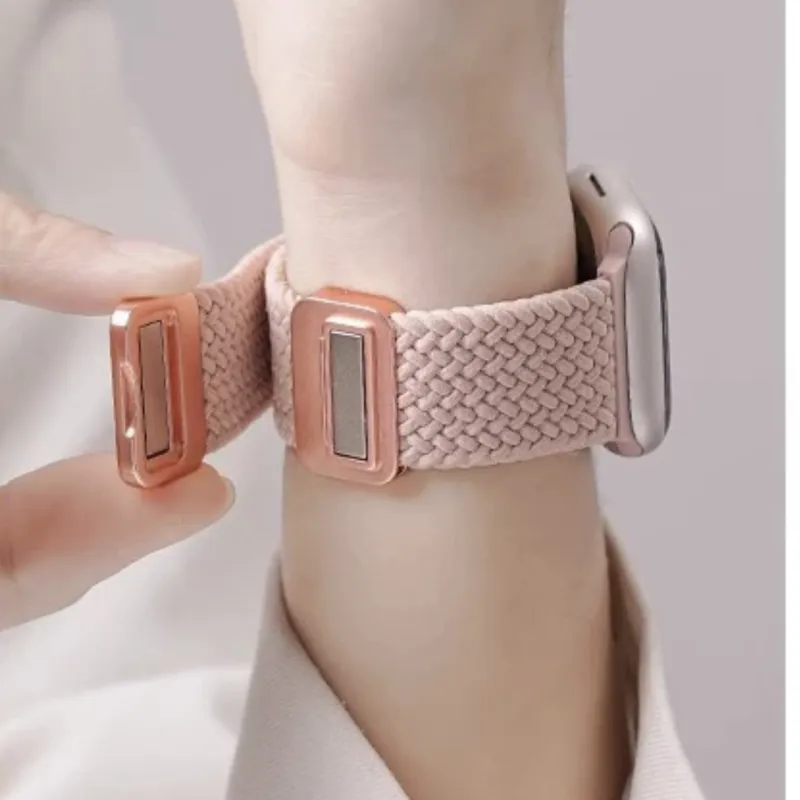 CHENSONG Apple Compatibility Watch Band Nylon Material-8