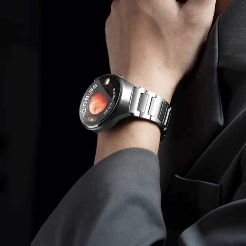 CHENSONG Huawei Compatibility Watch Band Titanium Material-6