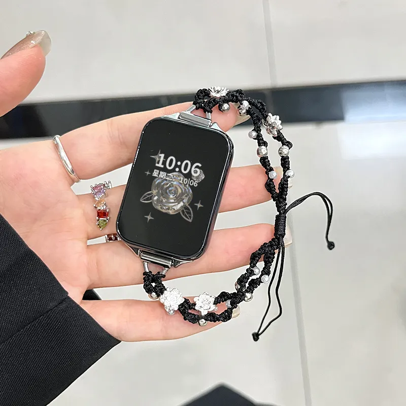 CHENSONG Xiaomi Compatibility Watch Band Compatibility Xiaomi Smart Band 8 Pro/7 Pro Fabric Material-1