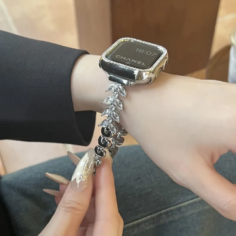 CHENSONG Apple Compatibility Watch Band 38mm Metal-3