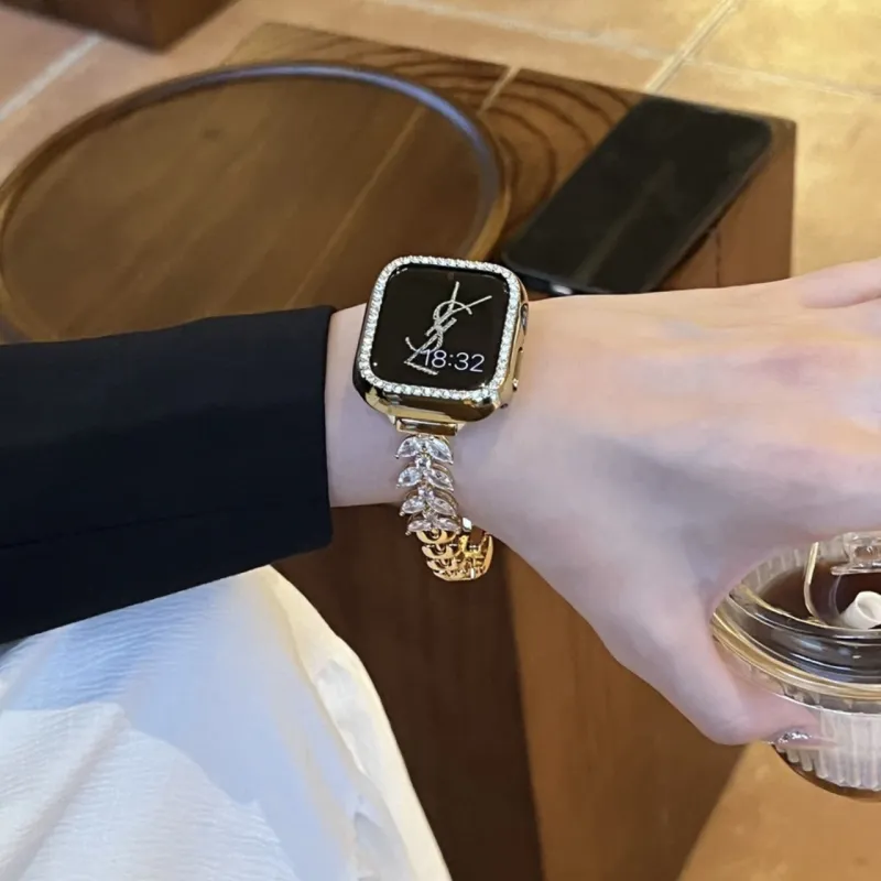 CHENSONG Apple Compatibility Watch Band 38mm Metal-2