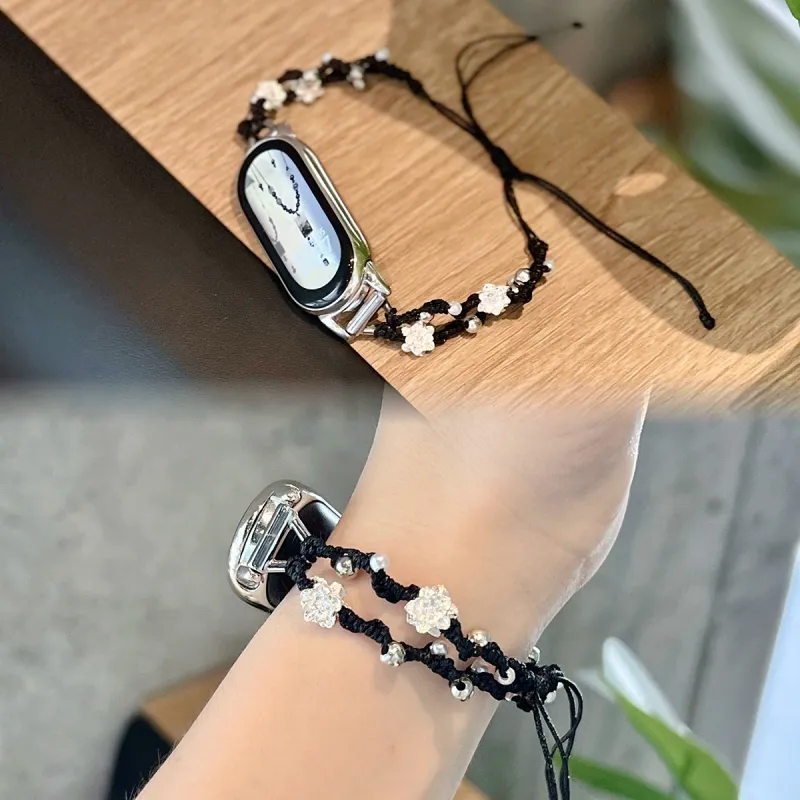 CHENSONG Xiaomi Compatibility Watch Band Compatibility Xiaomi Smart Band 98/7/6/3/4/5 Fabric Material-1
