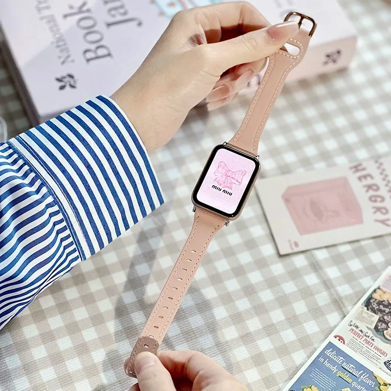 CHENSONG Watch Band Xiaomi Compatibility Leather-4