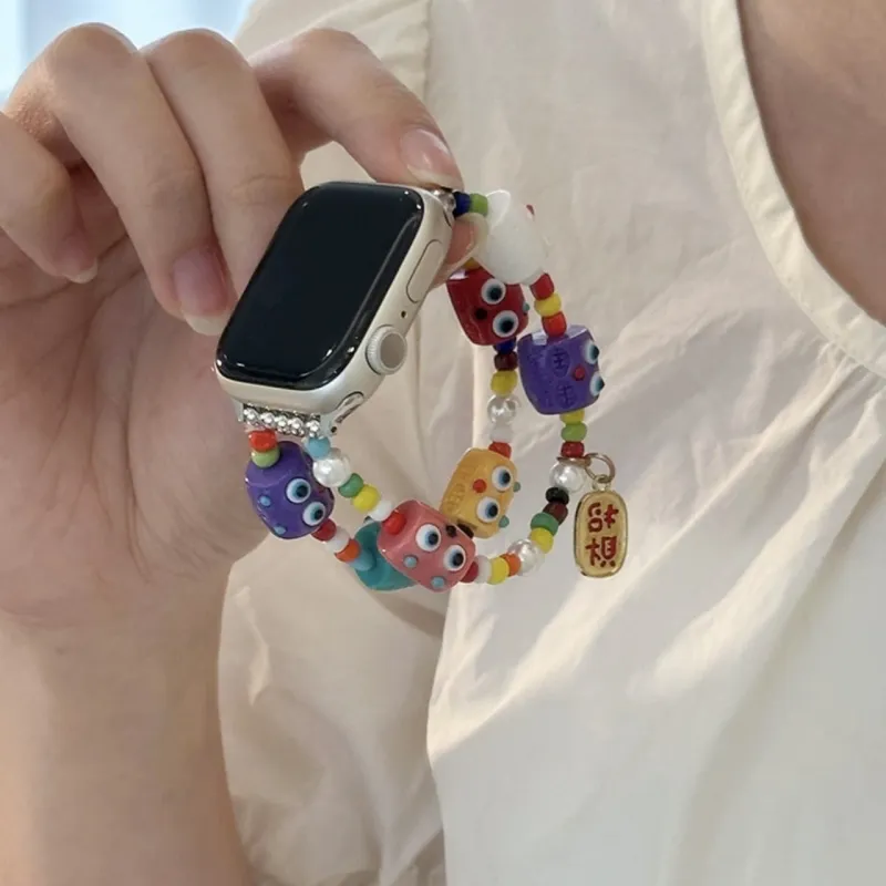 CHENSONG Apple Compatibility Watch Band Resin Material-3
