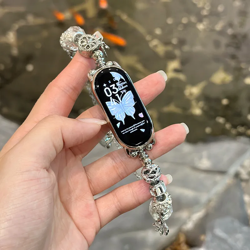 CHENSONG Xiaomi Compatibility Watch Band Metal-1