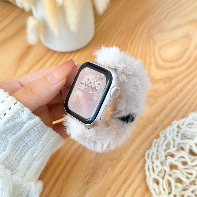 CHENSONG Watch Bands Apple Compatibility 180mm Plush Material-3