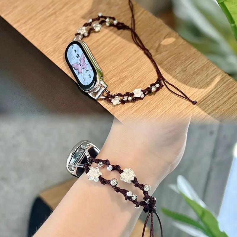 CHENSONG Xiaomi Compatibility Watch Band Compatibility Xiaomi Smart Band 98/7/6/3/4/5 Fabric Material-3