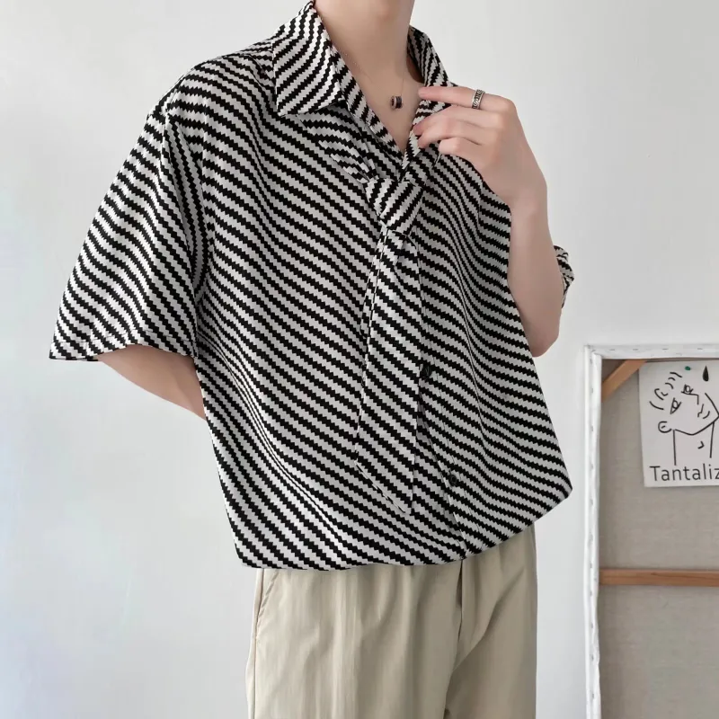 WKPY Shirt Unisex Couple's Black White-5