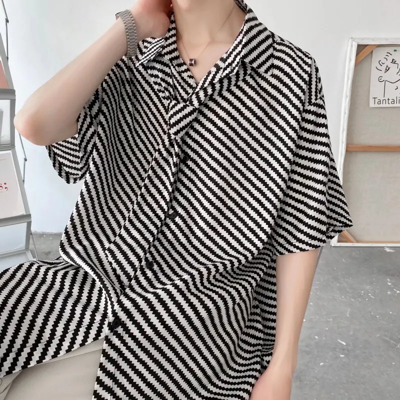 WKPY Shirt Unisex Couple's Black White-4