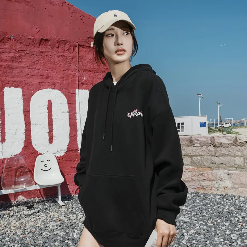 WKPY Fleece Lined Hoodie Unisex Couple's-6