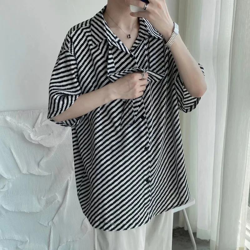 WKPY Shirt Unisex Couple's Black White-2