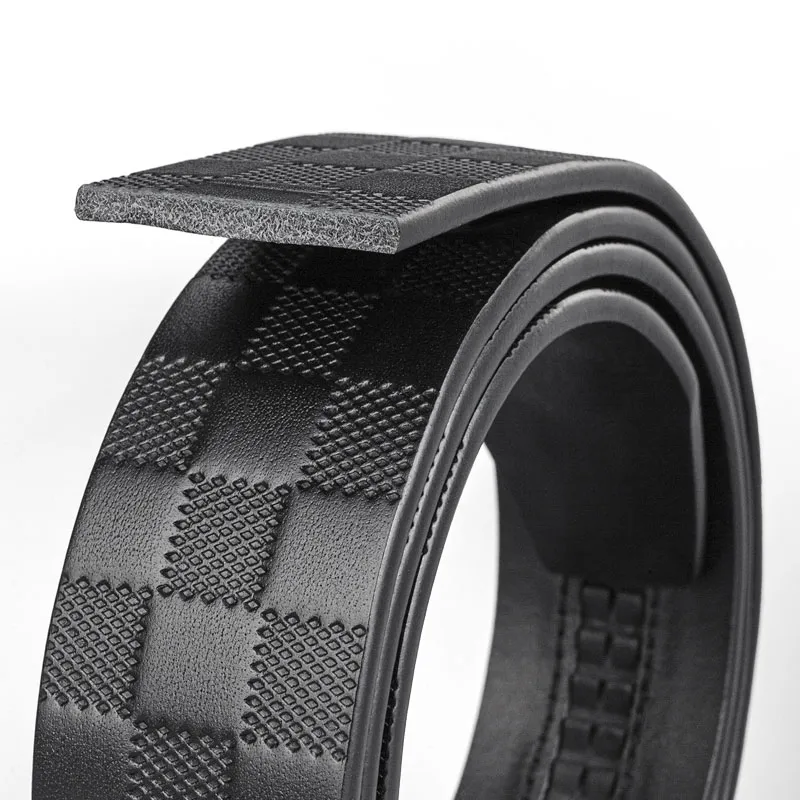 Cows Reign Top Grain Cow Leather Leather Belts Men's Width 3.5CM-3