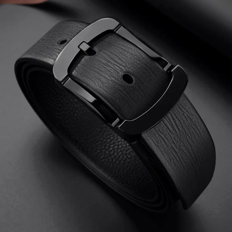 Cows Reign Top Grain Cow Leather Belts Men's Width 3.4cm-4