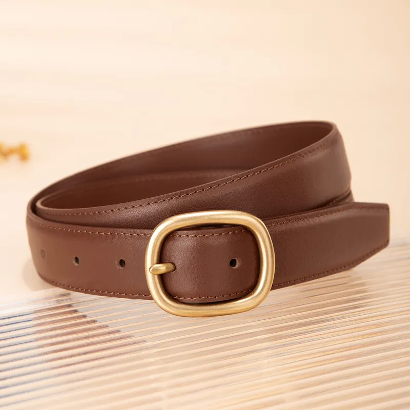 Cows Reign Split Cow Leather Belts Women's 2.9CM-8
