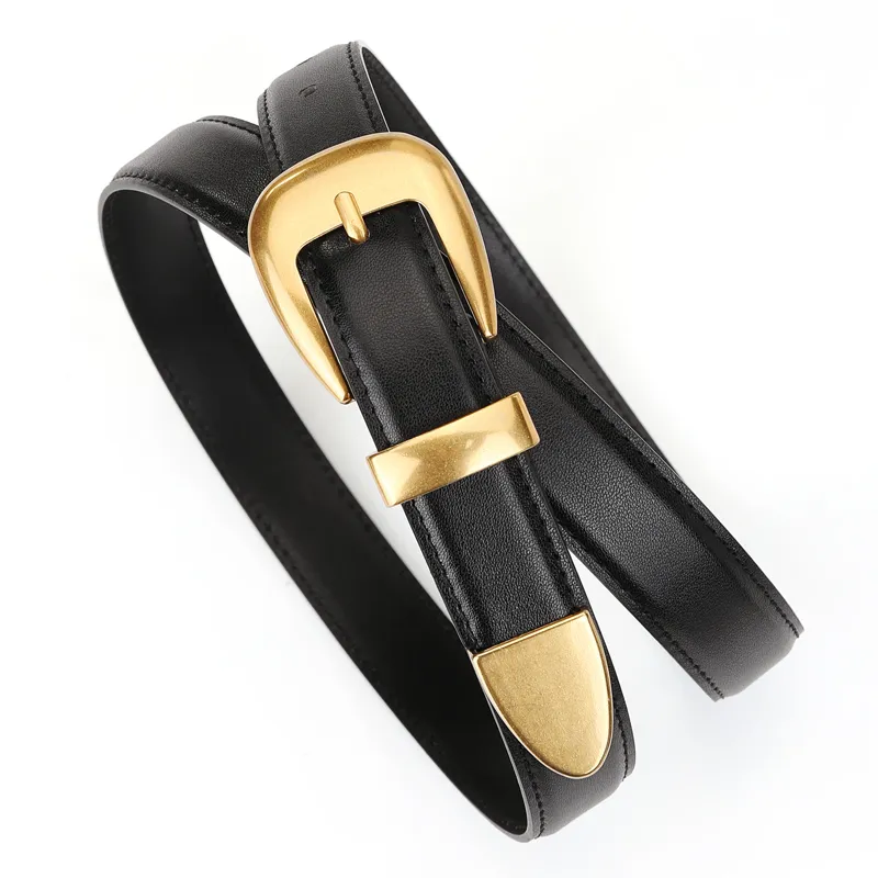 Cows Reign Cow Leather Belts Women's 2.4cm-1