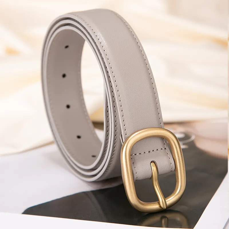 Cows Reign Split Cow Leather Belts Women's 2.9CM-12