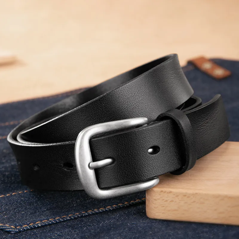 Cows Reign Top Grain Cow Leather Belts Unisex 2.8CM-2