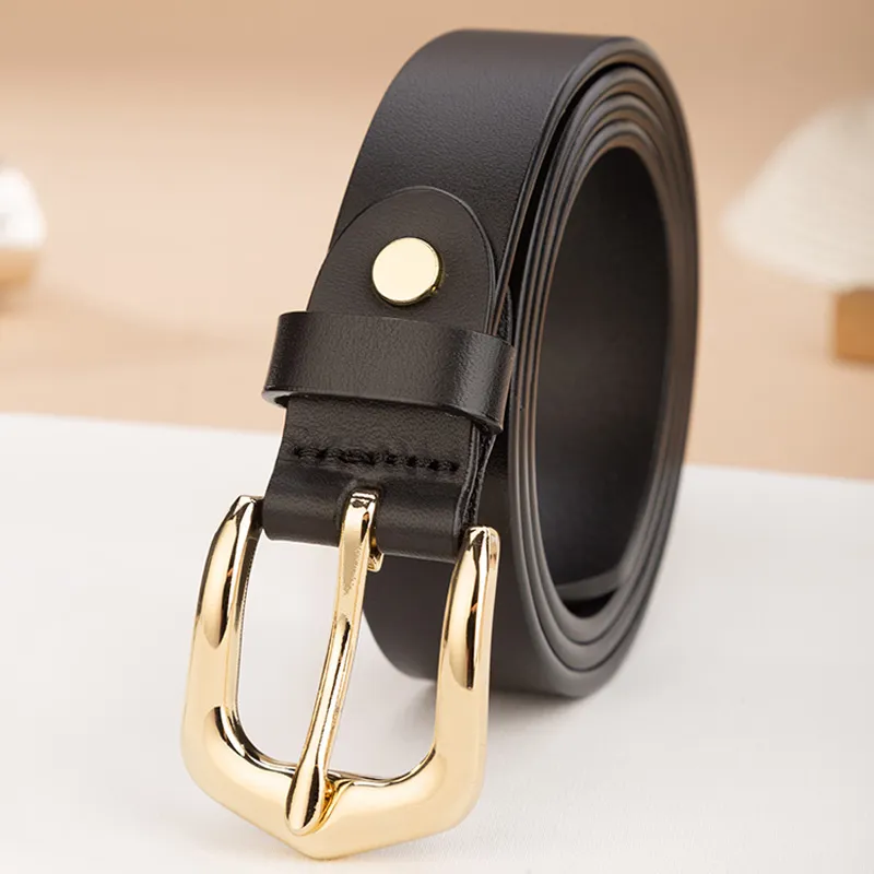 Cows Reign Top Grain Cow Leather Belts Women's 2.4cm-4