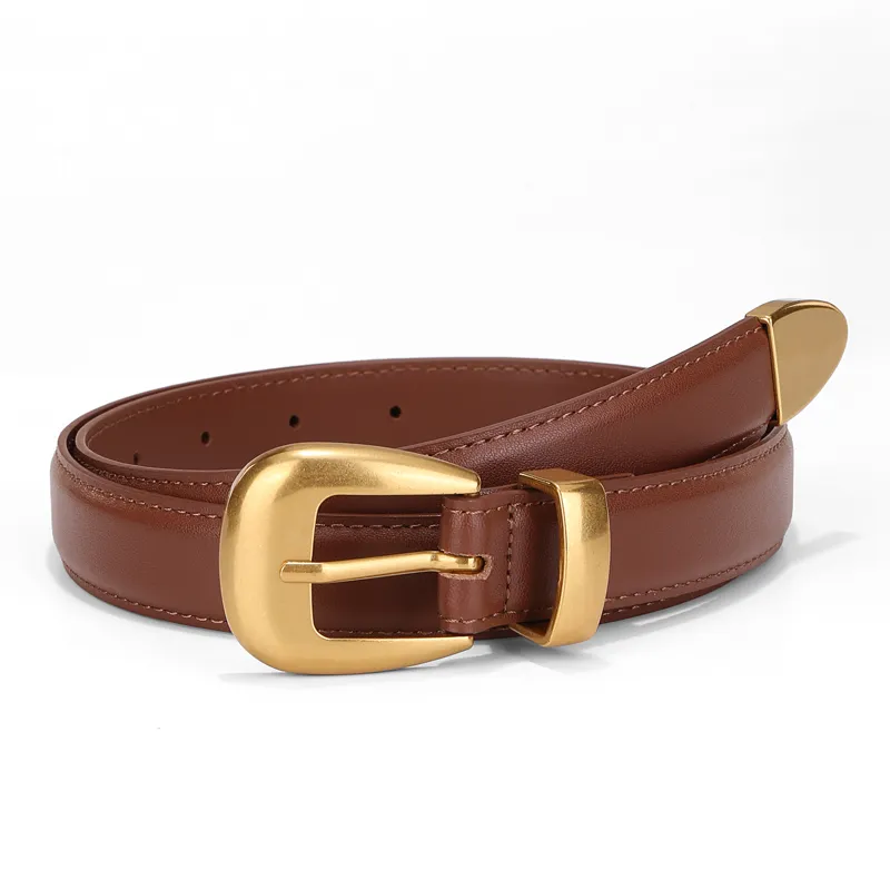Cows Reign Cow Leather Belts Women's 2.4cm-7