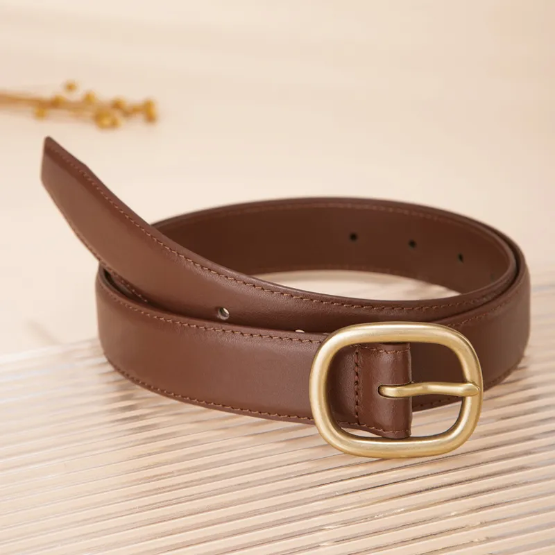 Cows Reign Split Cow Leather Belts Women's 2.9CM-7