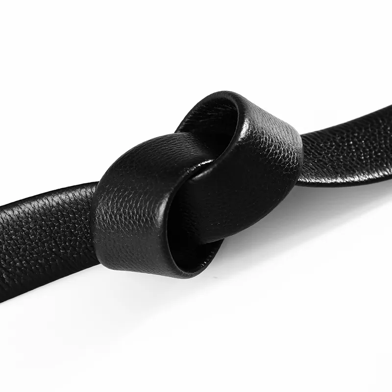 Cows Reign Top Grain Cow Leather Belts Men's 3.4cm-3
