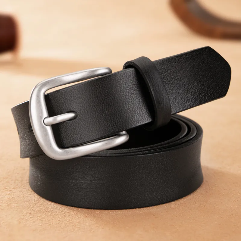Cows Reign Top Grain Cow Leather Belts Unisex 2.8CM-4