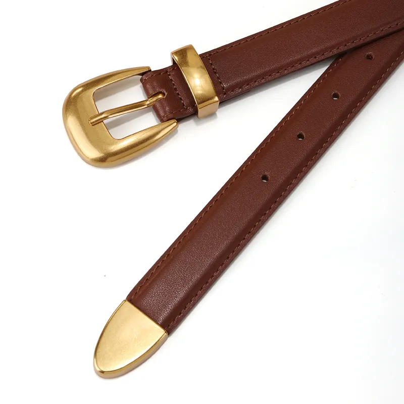 Cows Reign Cow Leather Belts Women's 2.4cm-9