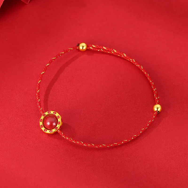 CHOW KING SANG Alloy Bracelets Unisex-3