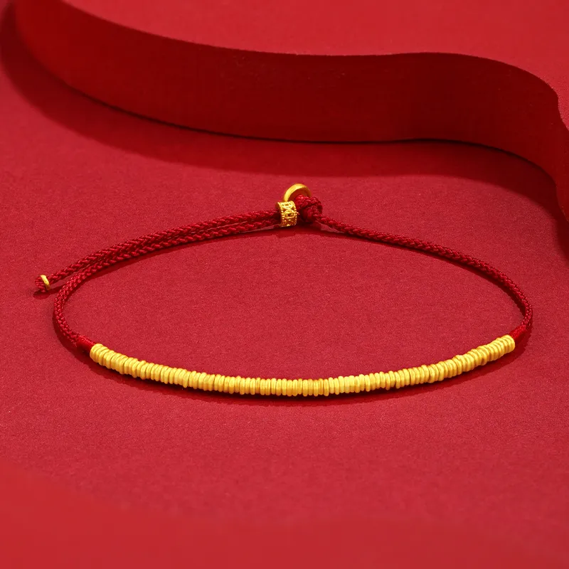CHOW KING SANG Gold Bracelet Unisex-2