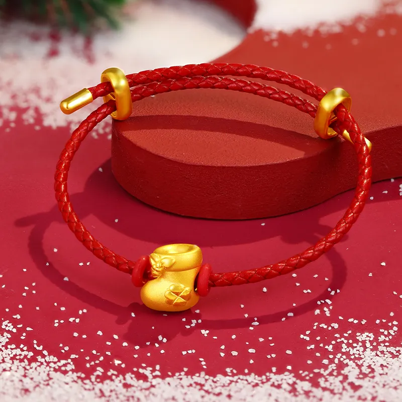 CHOW KING SANG Gold Bracelet Women's-2