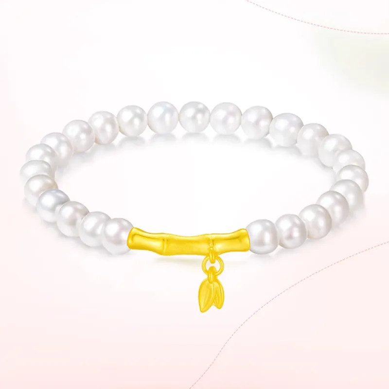 CHOW KING SANG Freshwater Pearl Bracelets Women's-1