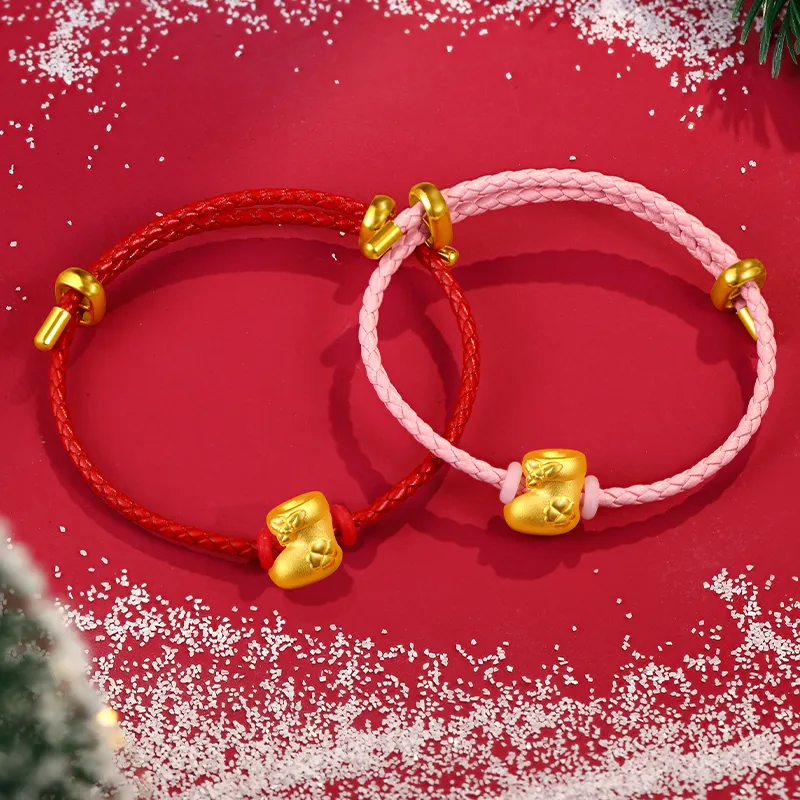 CHOW KING SANG Gold Bracelet Women's-5