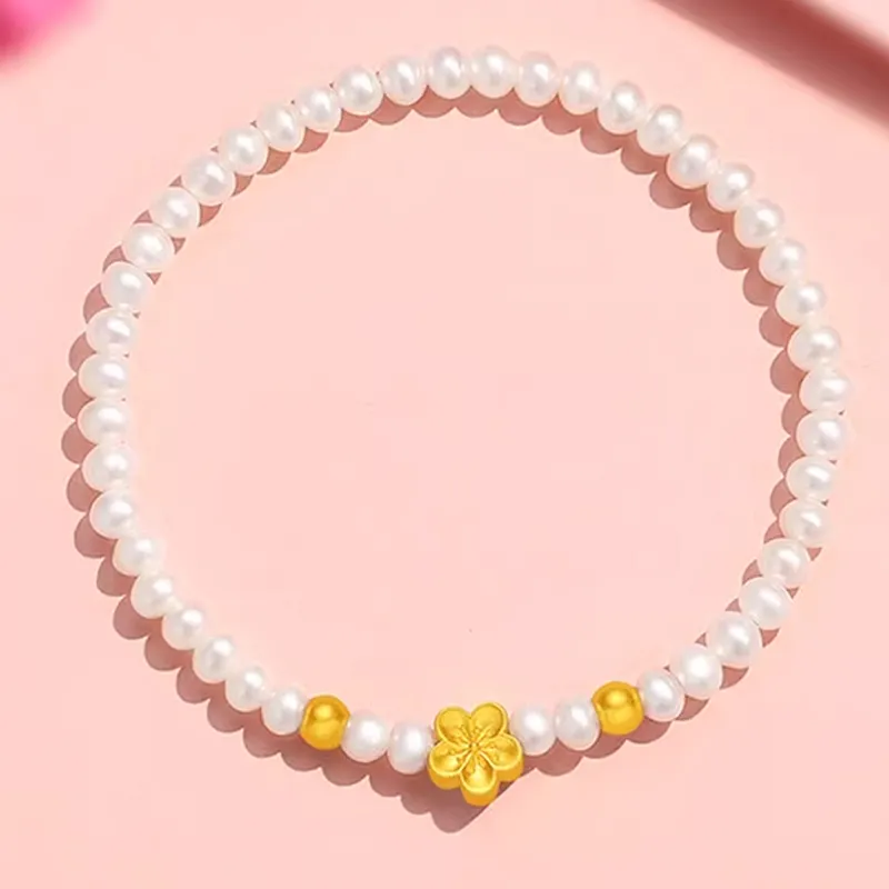 CHOW KING SANG Freshwater Pearl Bracelets Women's-2