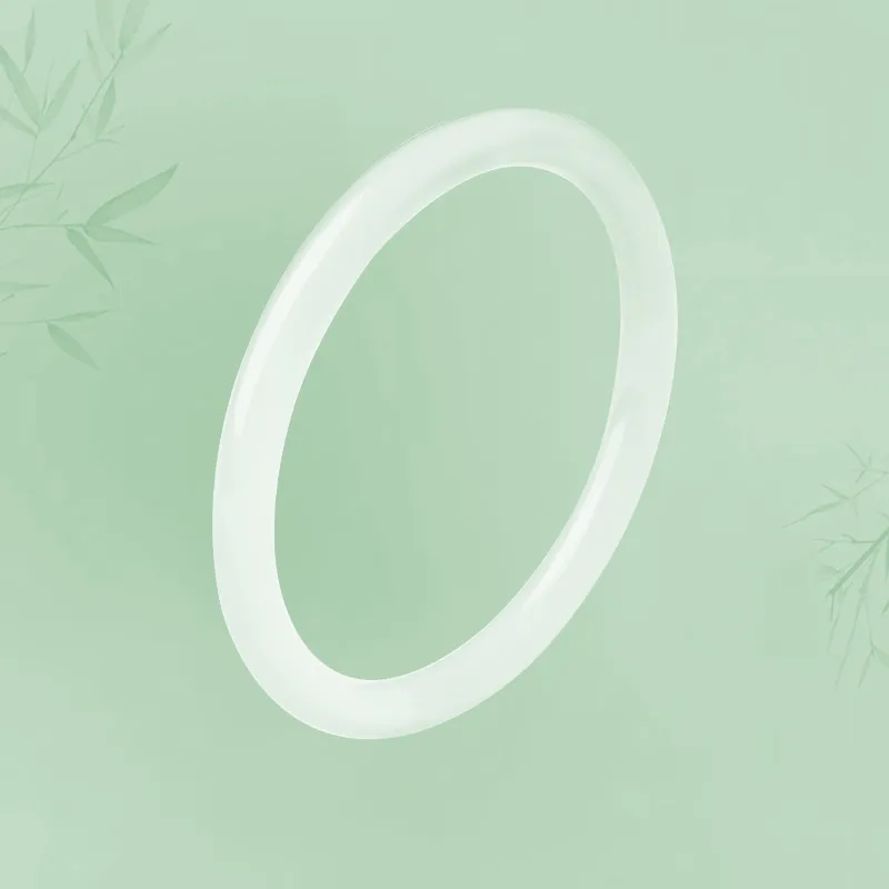 CHOW KING SANG Chalcedony Jade Bangles Women's-5