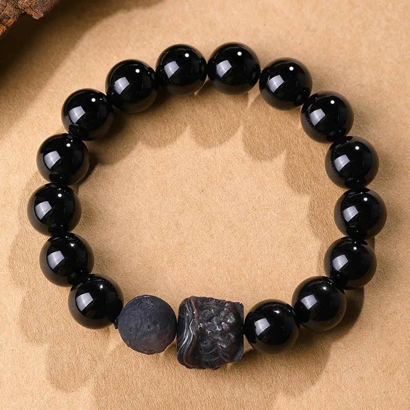CHOW KING SANG Agate Jade Bracelets Unisex-4