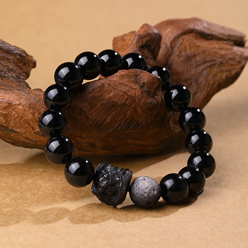 CHOW KING SANG Agate Jade Bracelets Unisex-1