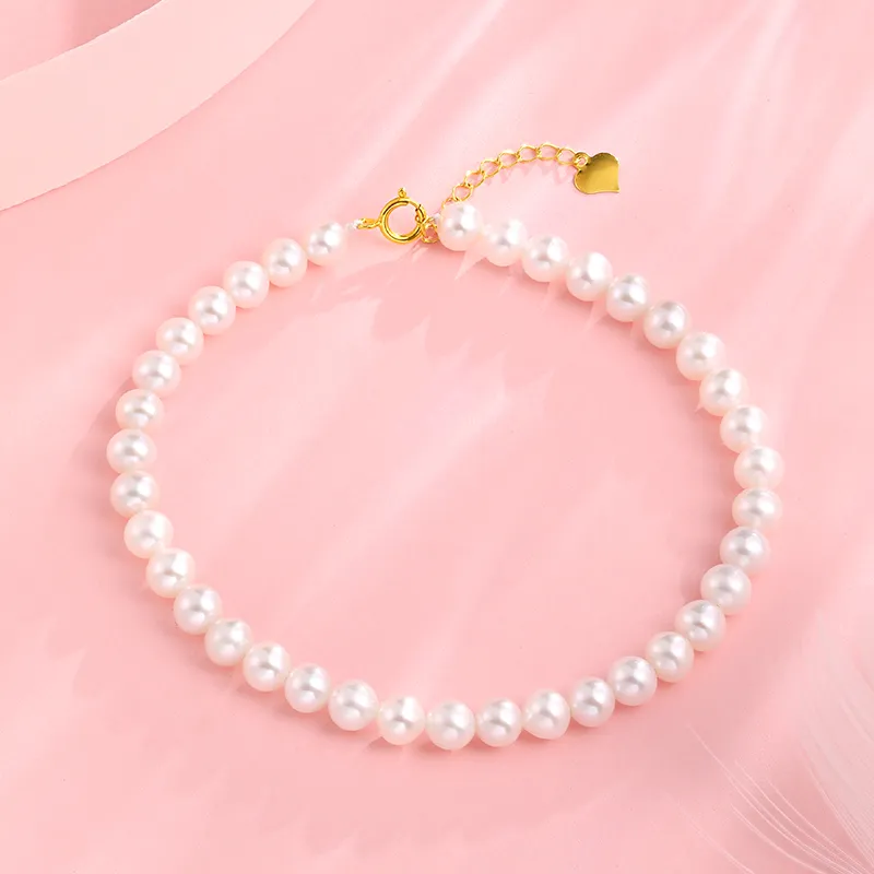 CHOW KING SANG Pearl Bracelets Women's-4