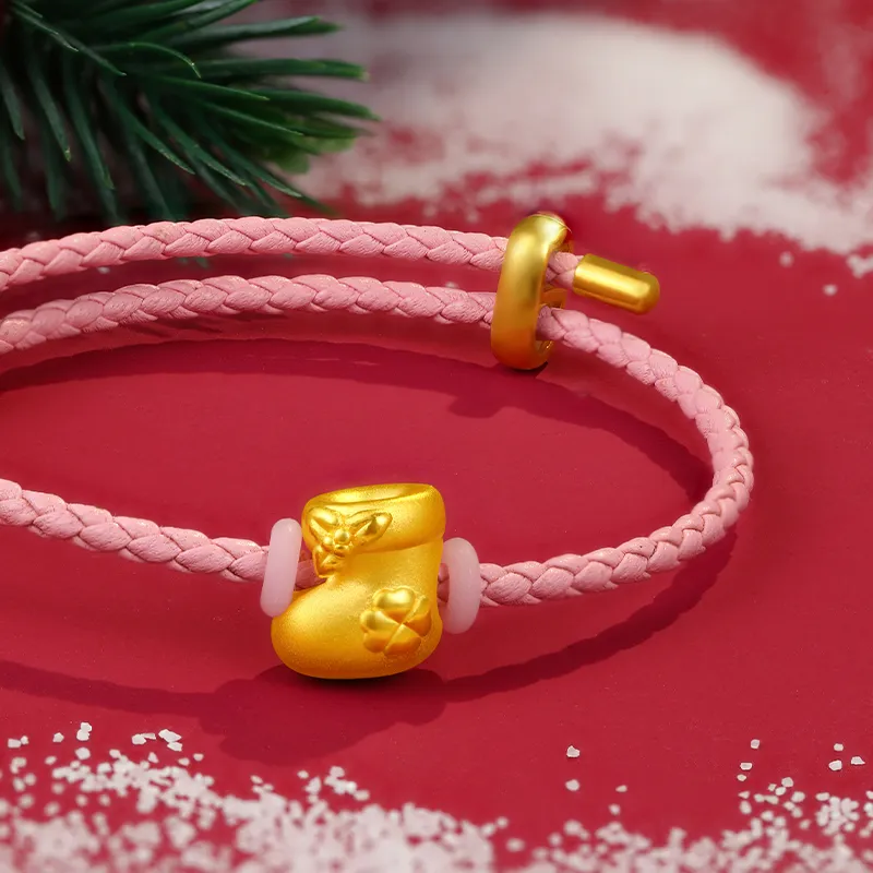 CHOW KING SANG Gold Bracelet Women's-7