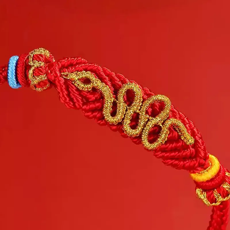 CHOW KING SANG Hand Woven Cord Bracelets Unisex-4